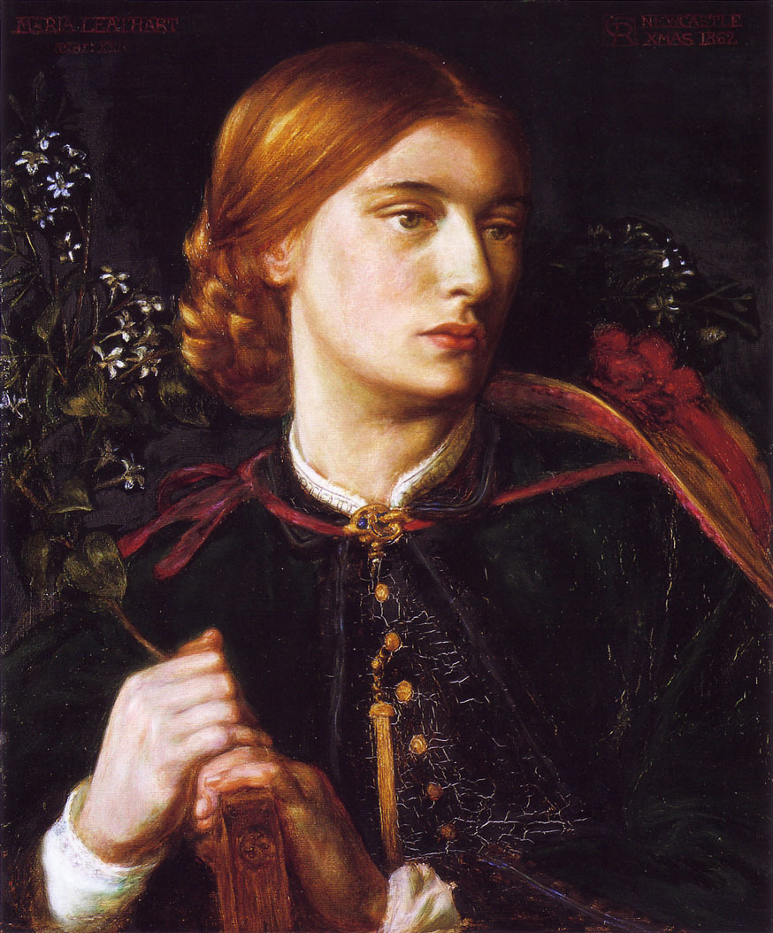Portrait of Maria Leathart, 1862 Dante Rossetti