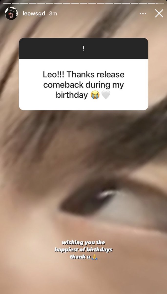 THE BEST BIRTHDAY WISH EVER!!! (EVENTHO LIL BIT EARLY BUT I LOVE YOU LEO!!!) MOMMM I WANT TO CRYYYY 😭🫵🏻

#LEO #131Label @LEO_131official