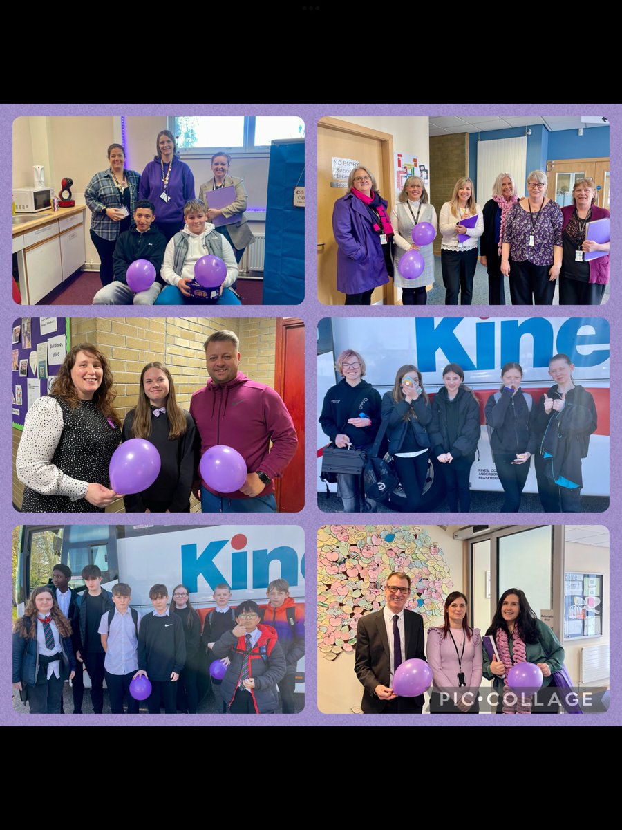 #MotMC Touch of Purple day today, thank you to all the pupils and staff who got involved. Inclusive -Kind-Determined.