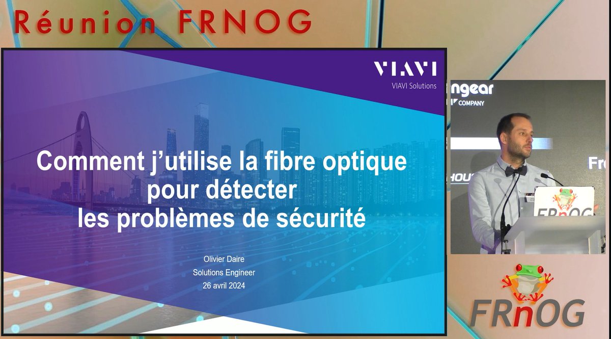 Comment j’utilise la fibre optique pour détecter les problèmes de sécurité ? par Olivier Daire de <a href="/ViaviSolutions/">VIAVI Solutions</a>