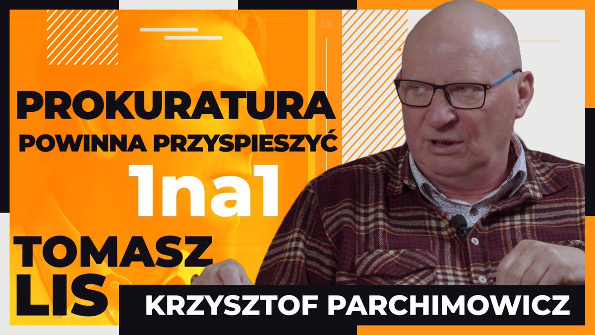 O 20 prokuratur Krzysztof Parchimowicz o tym czy przestępców z PiS można rozliczac szybciej. Prokuratura powinna przyspieszyć | Tomasz Lis 1na1 Krzysztof Parchimowicz youtu.be/8W57CduFwO4?si… przez @YouTube