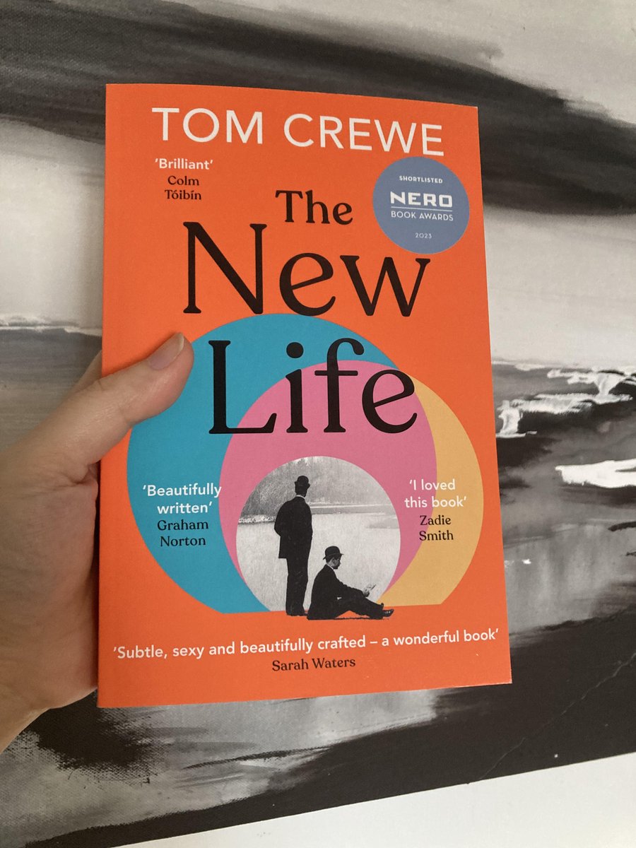 Saw my book #TheFuneralCryer next to #TheNewLife by @TomCrewe1 at @WaterstonesCamb. Bought a copy. It was the first sentence of the novel that grabbed my attention. @nerobookawards 👍