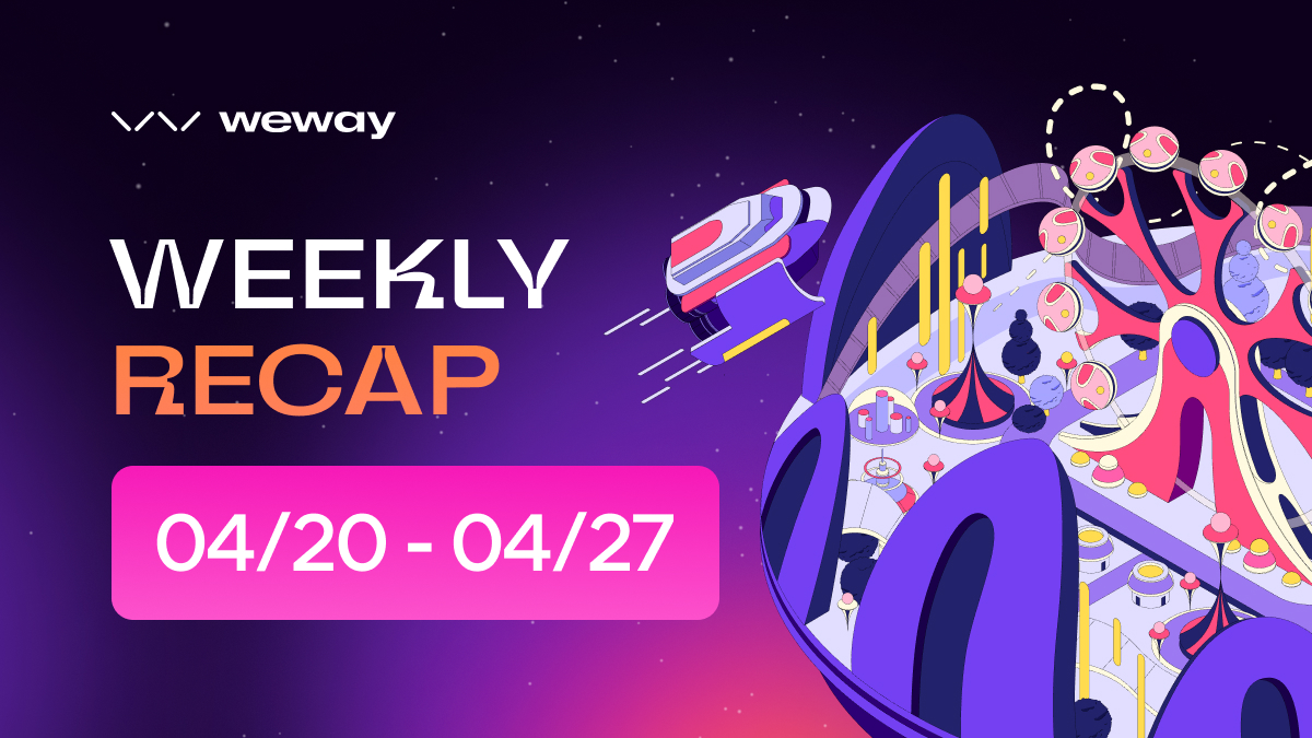 #WeWay Weekly Recap  

📈 Nuklai IDO 24.47x ATH ROI!
🎤 WeWay Launchpad X Metropolis Twitter Spaces
📣 BRC-20 DEX $BD20 LISTING! 
🚀 Metropolis Sale on WeWay Launchpad 

Exciting times ahead!