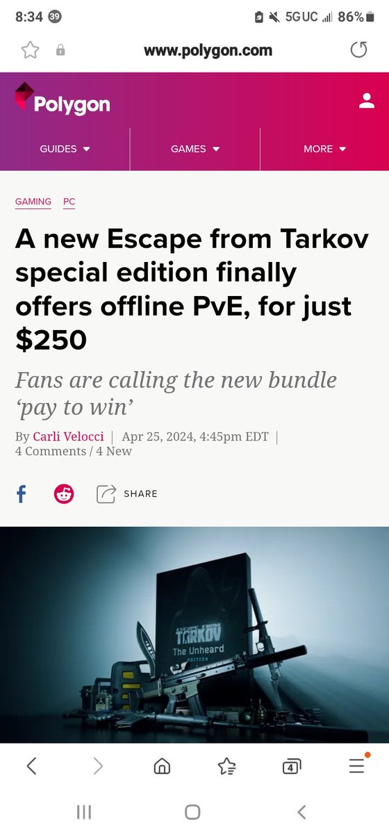 I now support piracy. 
#EscapefromTarkov #CorporateGreed