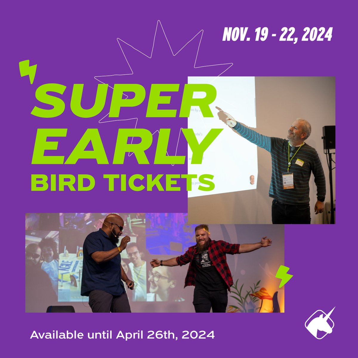 Last call for savings! Today is your final chance to save big with our Super Early Bird discount - €525 in savings await! Grab your ticket before it's gone: bit.ly/3ROclHA