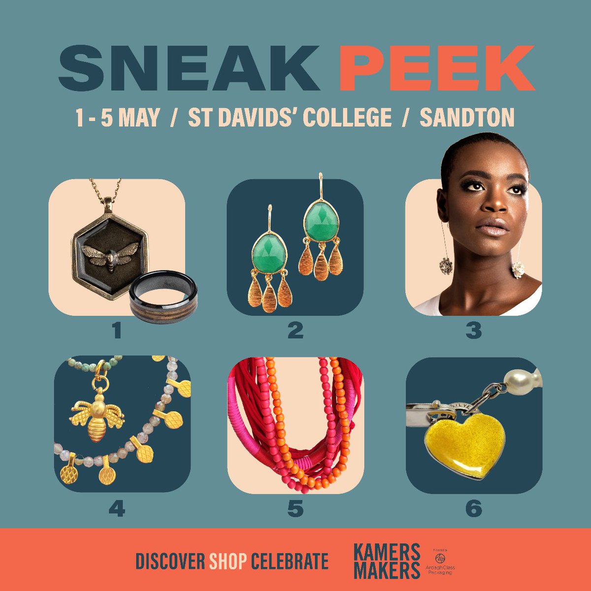 No-one accessorizes like KM does! From scarves to scrunchies to bracelets... we will have literally thousands of proudly local Maker products on show at KM St Davids' Marist Inanda, Sandton. 📍St David's Marist Inanda, Sandton 📌 1 - 5 May, 9am - 5pm 🔗 bit.ly/4aqilOc