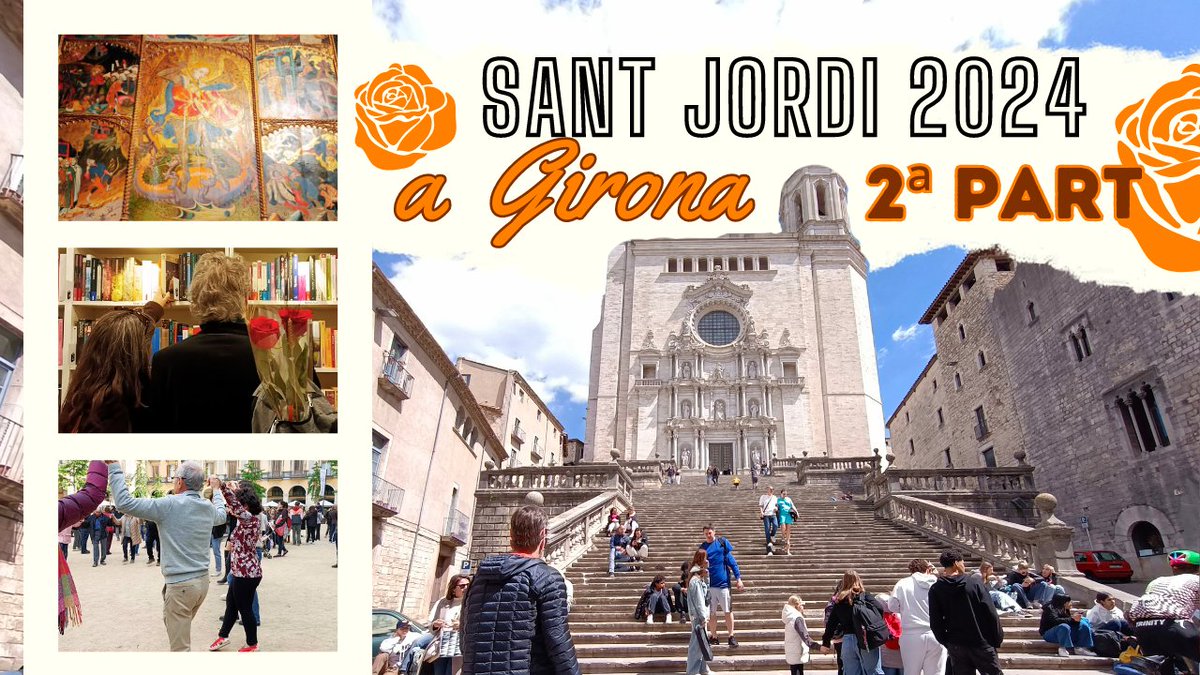 #NOUVÍDEO al canal #ParauladeMixa: Sant Jordi 2024 (VLOG) - 2a PART - La Diada de #SantJordi a Girona m'enamora! 😍📖🌹»

🔗youtu.be/QVNhLsvQidY

A vosaltres què és el que més us agrada de celebrar la Diada de Sant Jordi a Girona?
