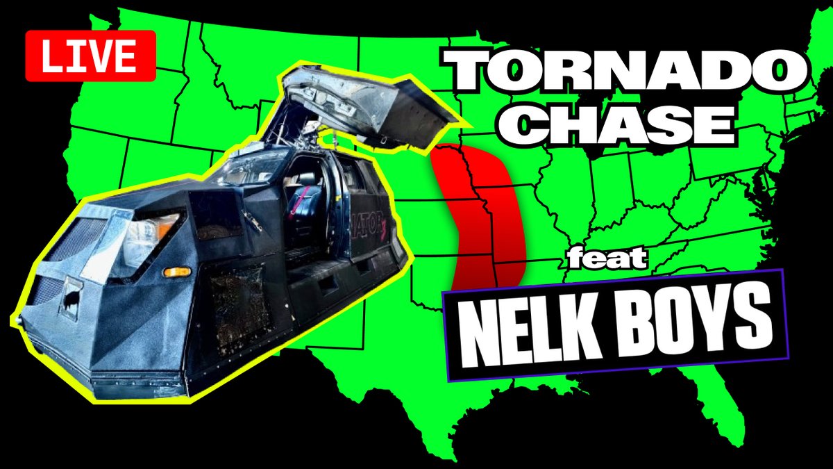 Going LIVE at 3pm CT for this ENHANCED RISK centered on Kansas City! @nelkboys in tow. youtube.com/watch?v=KKHL2m…