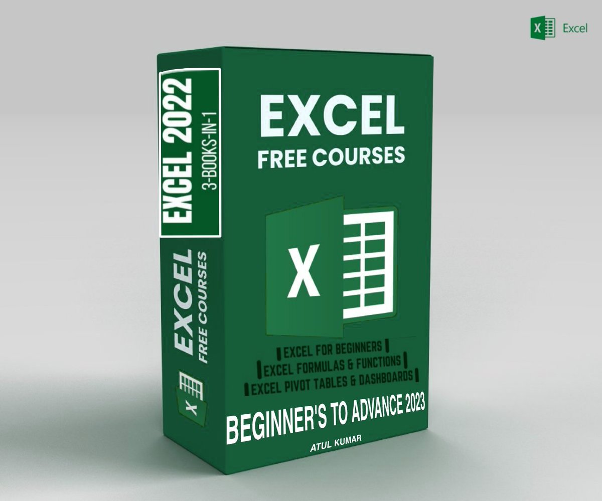 👀FREE Excel Ultimate Guide (PDF Bible + Excel Formula + Data Analysis) ♦️Excel Bible (Version - 1) 🔔Excel Bible (Version - 2) ♦️Excel Shortcut 🔔VBA ♦️Data Analysis Simply: 1. Follow (So I Will Dm) 📥 2. Like and Repost 3 Comment “ Send ” to receive 100% copies!! 📚 #Excel