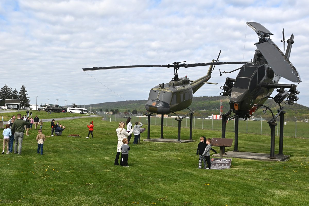 More than 120 children of @PADMVA and @PANationalGuard employees toured Fort Indiantown Gap April 25 for Take Your Child to Work Day. Story here: ngpa.us/29390 📷: Brad Rhen