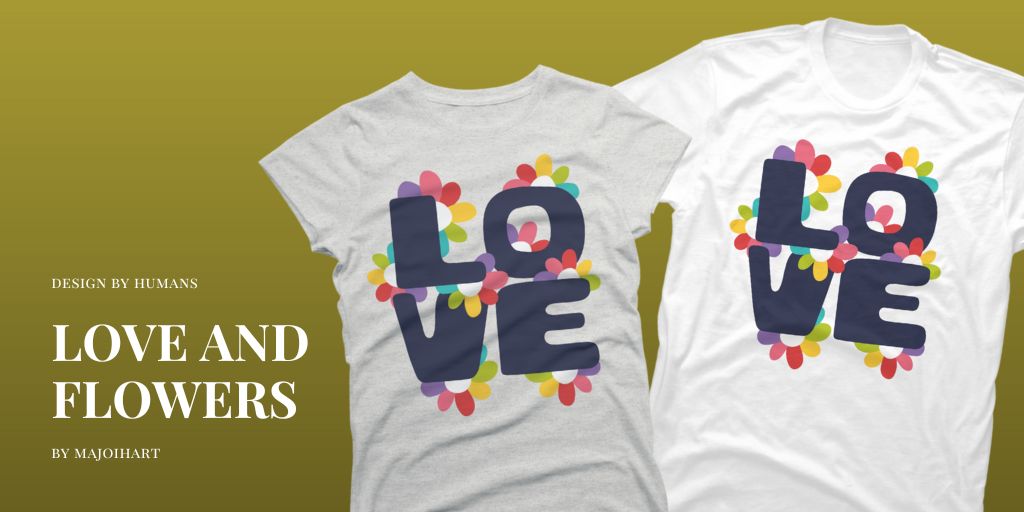 🌸 Love and Flowers 💕 by Majoih Art
Blooming with love and flowers, our tee is a garden of delight.  

@DesignByHumans #Tshirt #tshirts #tshirtshop #LoveIsInTheAir #FlowerPower #LoveWins

👉 designbyhumans.com/shop/t-shirt/m…