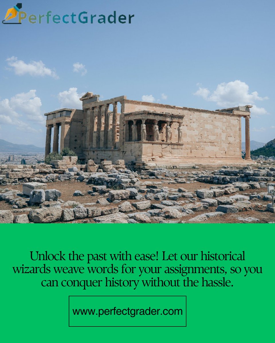 Perfectgrader1's tweet image. Unlock the secrets of the past with our history writing service. Sign up to our website perfectgrader.com to get assistance with your history assignments.
#historyassignmenthelp
#assignmenthelpservices