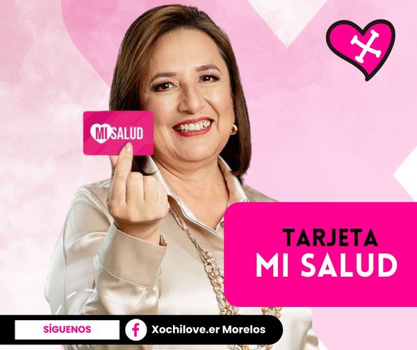 En mi gobierno tu atención médica estará garantizada con la #TarjetaMiSalud.