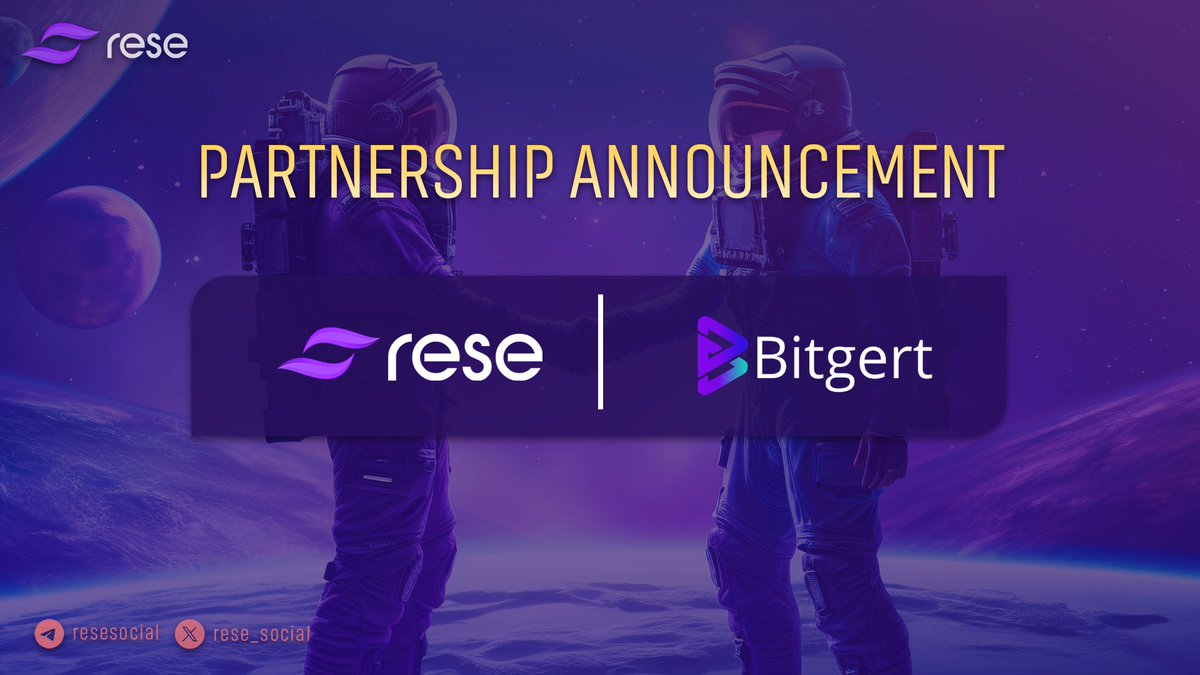 Big news, #Resers!  
We're partnering with @bitgertbrise , a rapidly expanding crypto project that boasts a gas fee-free  blockchain, CEX and a lot more!

Website: bitgert.com

Stay tuned for exciting things to come!

#Rese #SocialFi #Bitgert #partnership