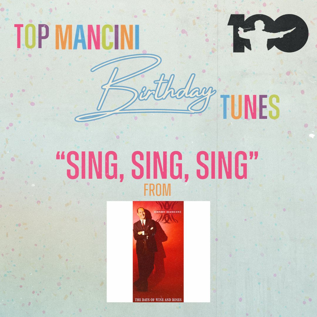 The celebration never ends 🎉 The best way to celebrate a Mancini birthday is with a Mancini tune that accompanies it perfectly! Keep the celebration going on all month long with the 100 SONGS FOR 100 YEARS playlist: found.ee/100Songsfor100… Photos courtesy of Getty Images.
