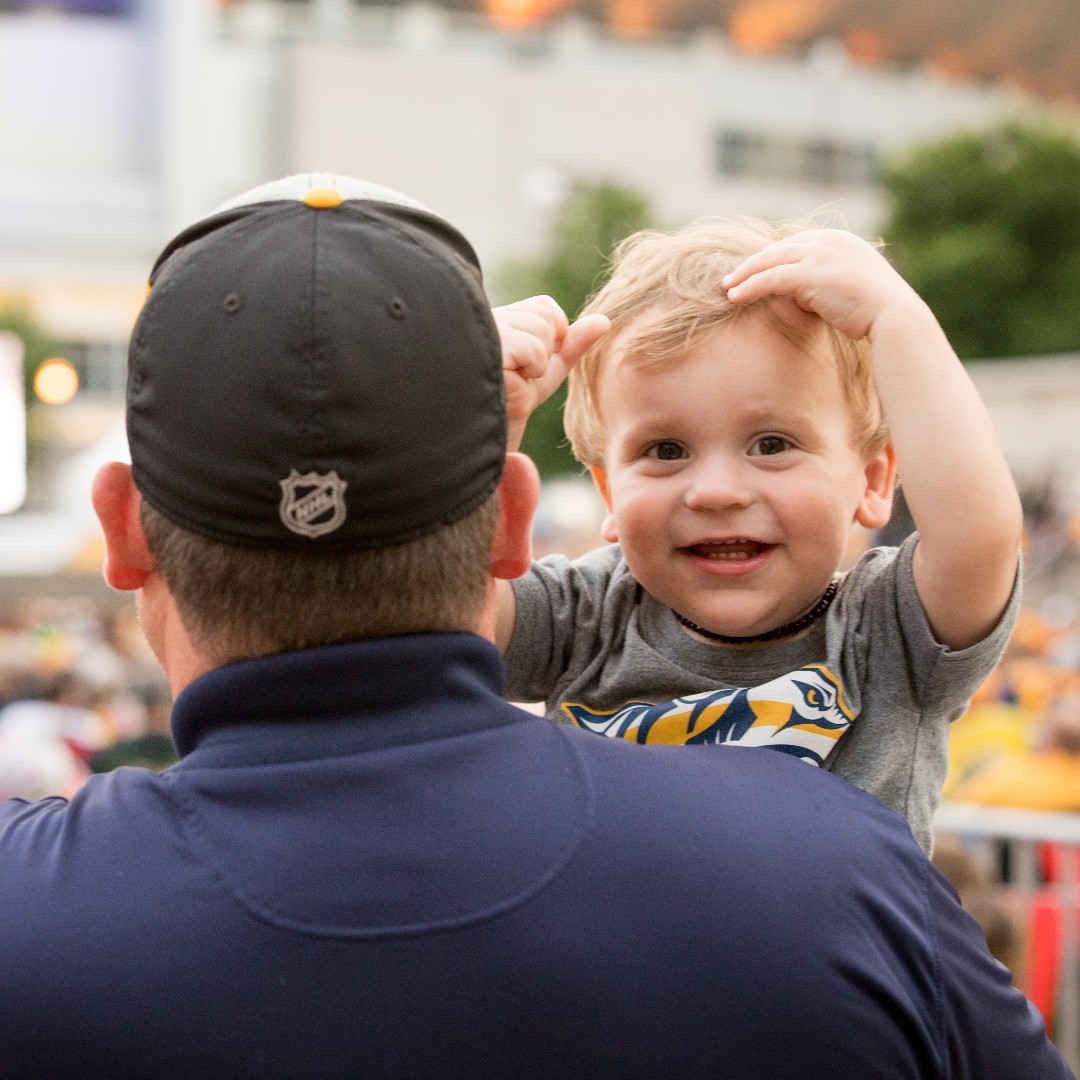 It's a great day to be a @PredsNHL fan! 🏒 Want to watch the game? Join us in Downtown Nashville tonight, starting at 4:30pm as we cheer together at our viewing party! More info below! visitmusiccity.com/events/preds-p…