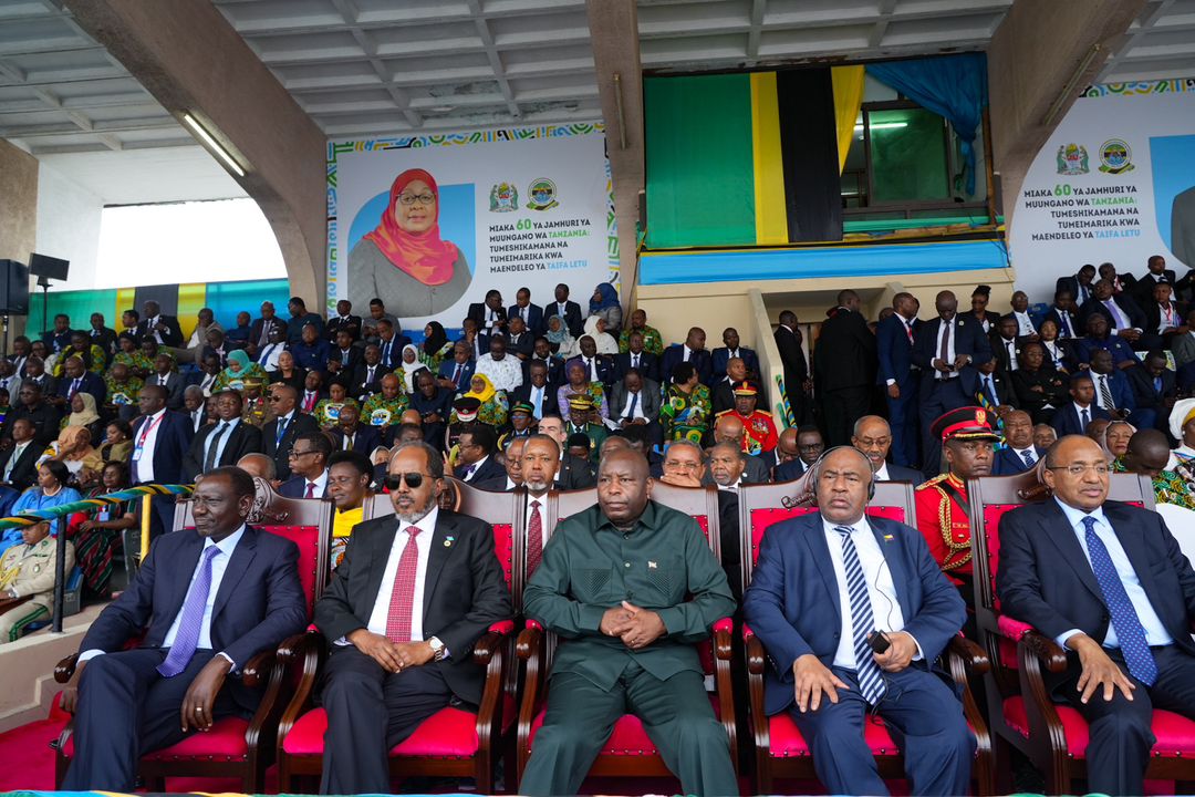 Honored to join H.E. President Samia Suluhu & the people of Tanzania to mark the 60th anniversary of the union forming the United Republic of Tanzania. Somalia values the enduring friendship and partnership it shares with the people of Tanzania.