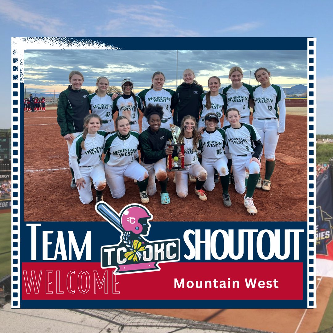 🥁🥁Check out these two teams who will be starting their season in our TC OKC alongside the WCWS! #IPlayTCS 👉shorturl.at/ADQ08