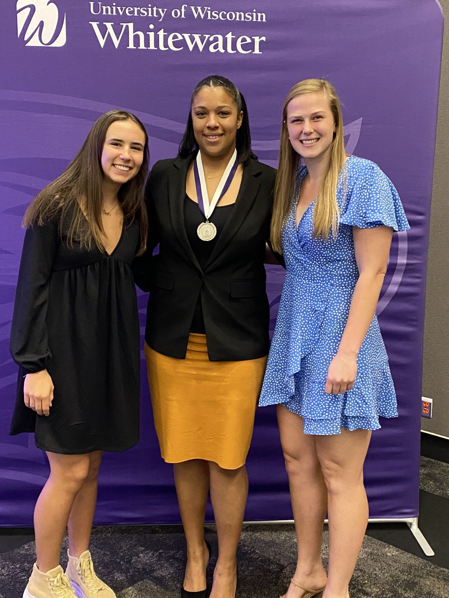 Last Saturday we celebrated Alumna Tiffany Morton who was honored with a Distinguished Alumni award from the University of Wisconsin-Whitewater for her outstanding achievements. Thank you to the University, the Morton family, and the Warhawk Women’s Basketball program!