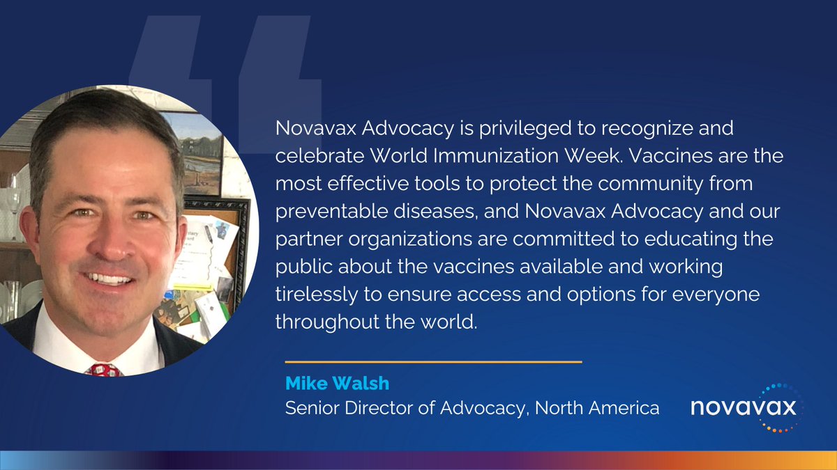 On the last day of #WorldImmunizationWeek our Senior Director of Advocacy, North America, Mike Walsh, shares his perspective on the intersection of vaccines and advocacy. Visit bit.ly/3Jaz9gx and bit.ly/4cGmdN9 to learn more. #VaccinesWork @WHO