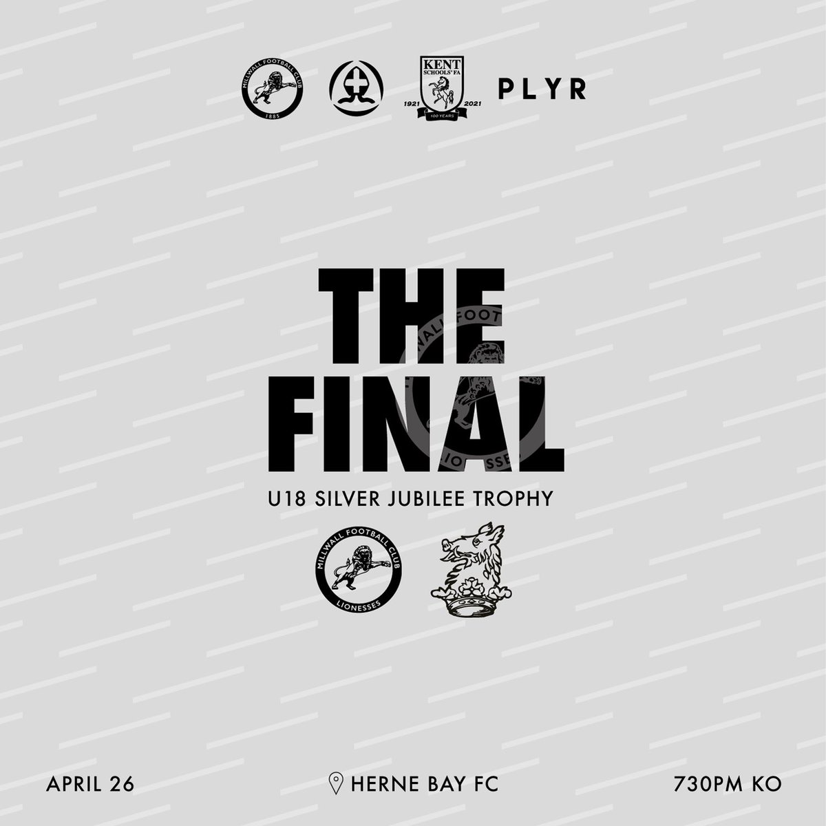 The Cup Final. Nothing else left to do but give it all you got. 🤙🏽⚽️🔵 <a href="/Millwall_MCT/">Millwall Community Trust</a> <a href="/Archies_Cant/">Archbishops School</a> <a href="/kentschools_fa/">Kent Schools FA</a>