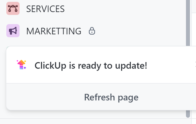 Seeing @clickup updates feels like I'm a kid in a candy store. ☺️