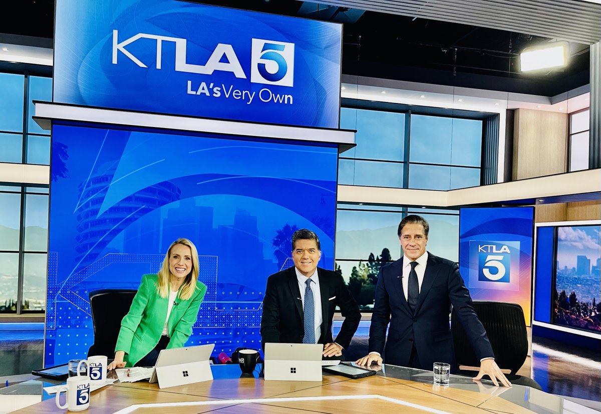 Pleased to be with @KTLA morning news hosts @jessicaktla and @FrankBuckleyTV to discuss the District's budget outlook and highlight our Summer of Learning, Ed and safety initiatives. #IBelievelnLAUSD