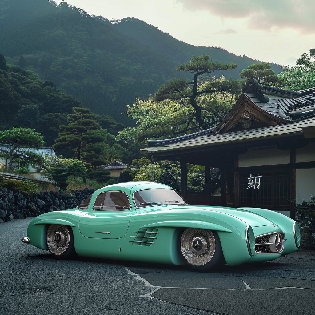 Modded Mercedes in Japan @moddedform