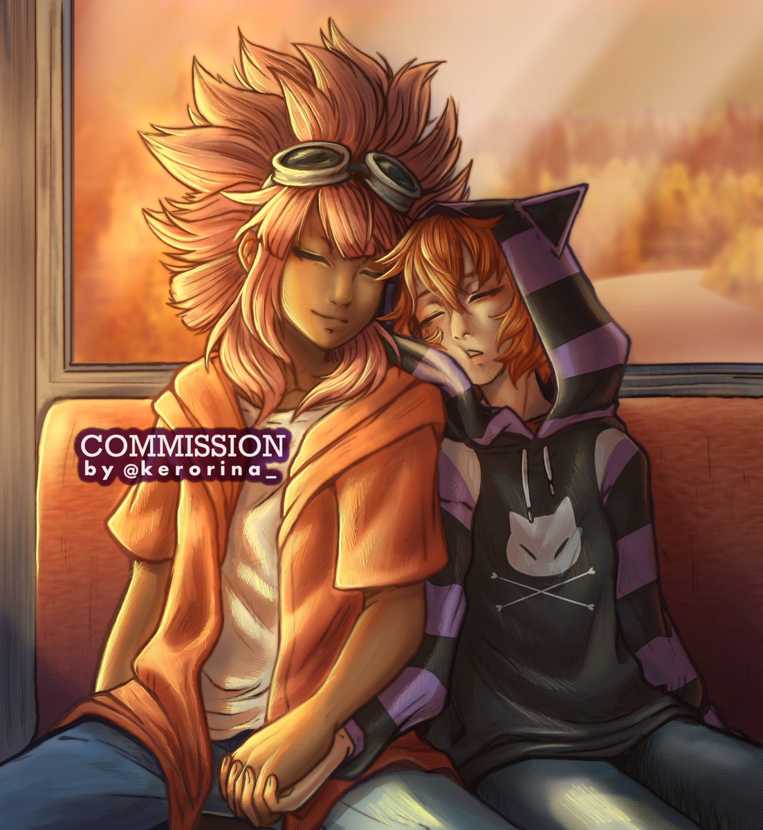 Commission for @/Goji_go_boom 💖
~
It's the first time someone from the Inazuma Eleven fandom has commissioned me, I'm so happy 💞
#InazumaEleven #イナズマイレブン