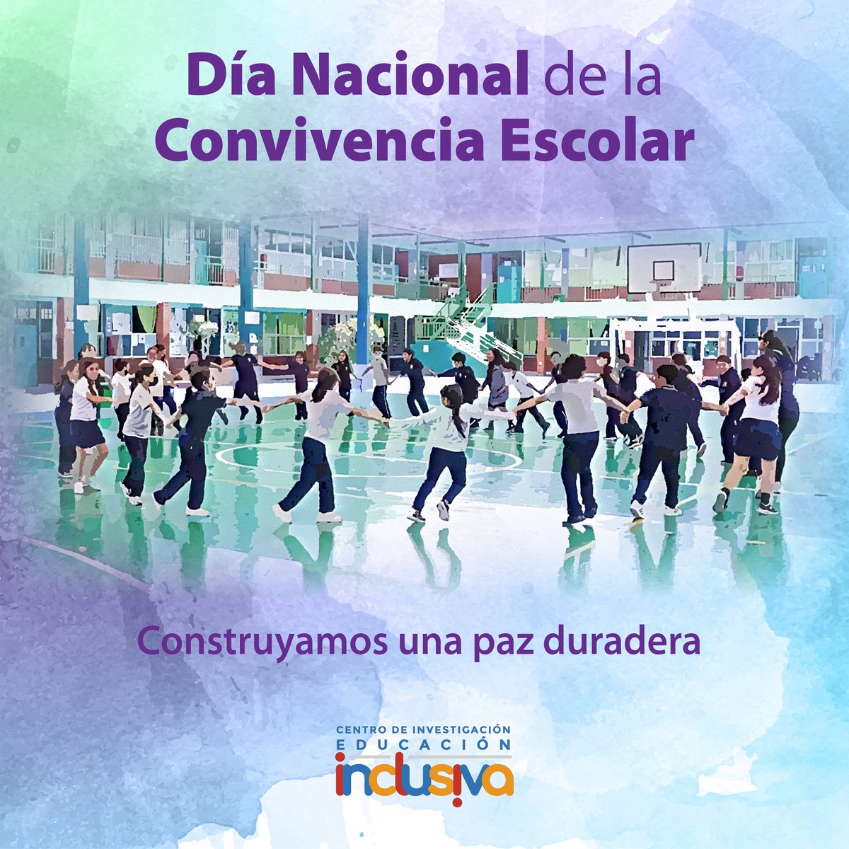 “La construcción de una convivencia escolar democrática, inclusiva y que avance hacia una paz duradera requiere de un compromiso colectivo del país”, dice <a href="/VeroLopezLeiva/">Verónica López Leiva</a>, Directora del Centro #Eduinclusiva.

#ConvivenciaEscolar #EducaciónInclusiva #Paz