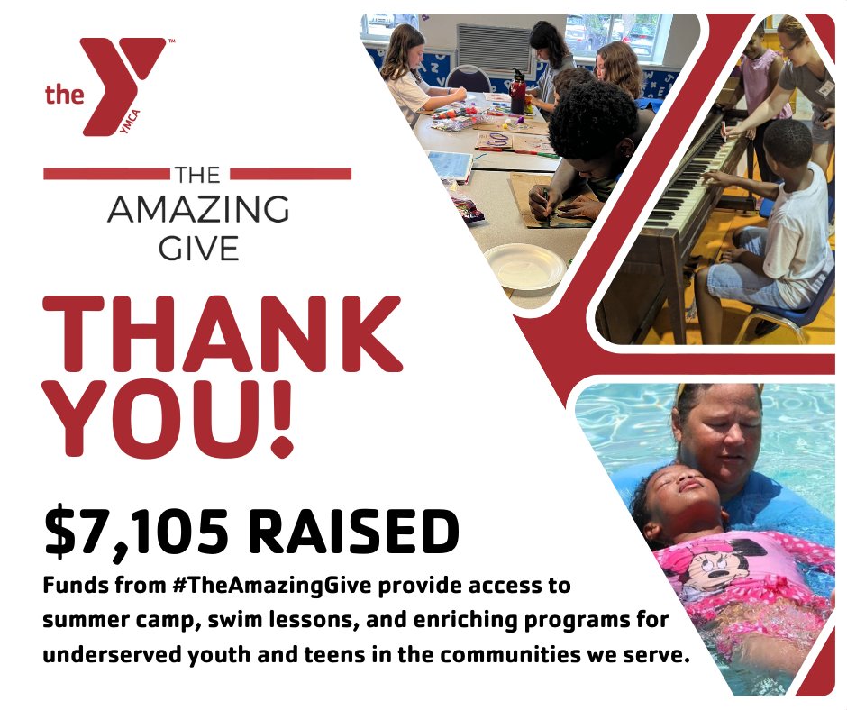 Your generosity for #TheAmazingGive was OUTSTANDING! Thank you for donating, sharing, and helping us provide services to the youth and teens in our community!❣️