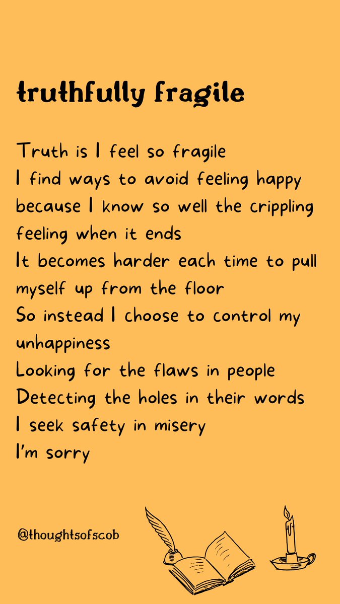 Poem: truthfully fragile #poetry #poetrycommunity #poetrylovers #poetryisnotdead #poetryofinstagram #poetryporn #poem #poems #poemoftheday #poemsociety #poet #poets #poetsociety #poetrytok #poemstiktok #poemsforyou