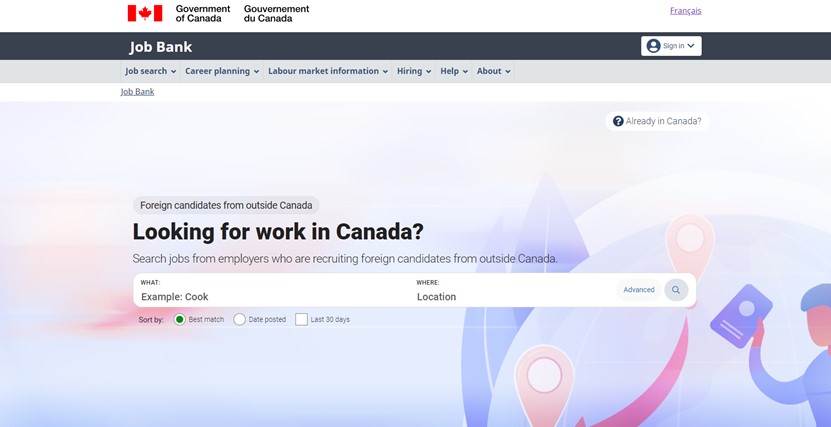 [#Mobility 🍁] Looking for a job in Canada? 💻The 🇨🇦 site Job Bank is an excellent place to start exploring your options. Check out the page for international candidates 👉 jobbank.gc.ca/findajob/forei…