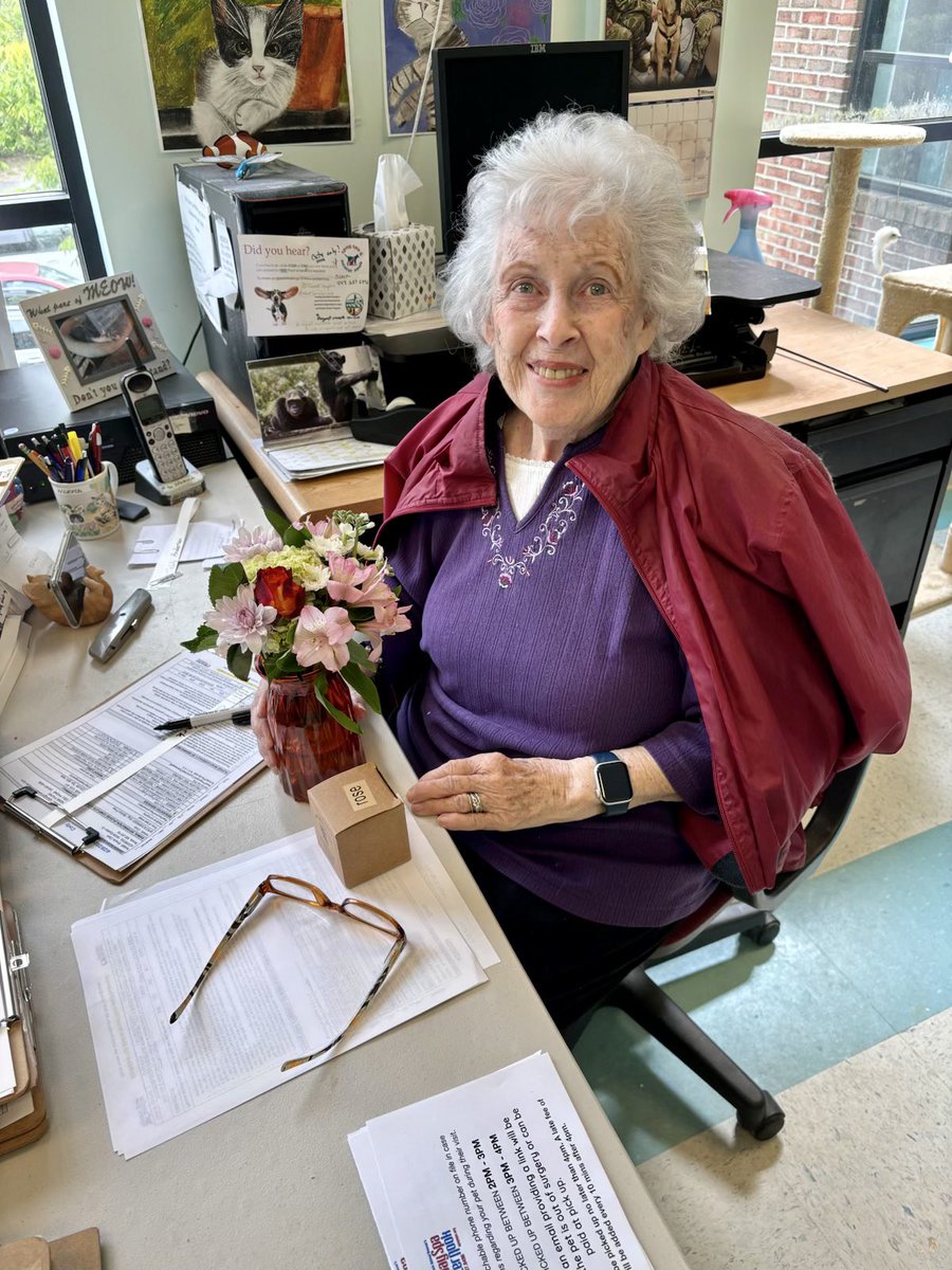 #VolunteerAppreciationWeek is almost over, so we want to give a special shoutout to our amazing long-term volunteer Norma, who has been utterly indispensable here and at Rude Ranch since 2004! Thank you, Norma - we appreciate you!