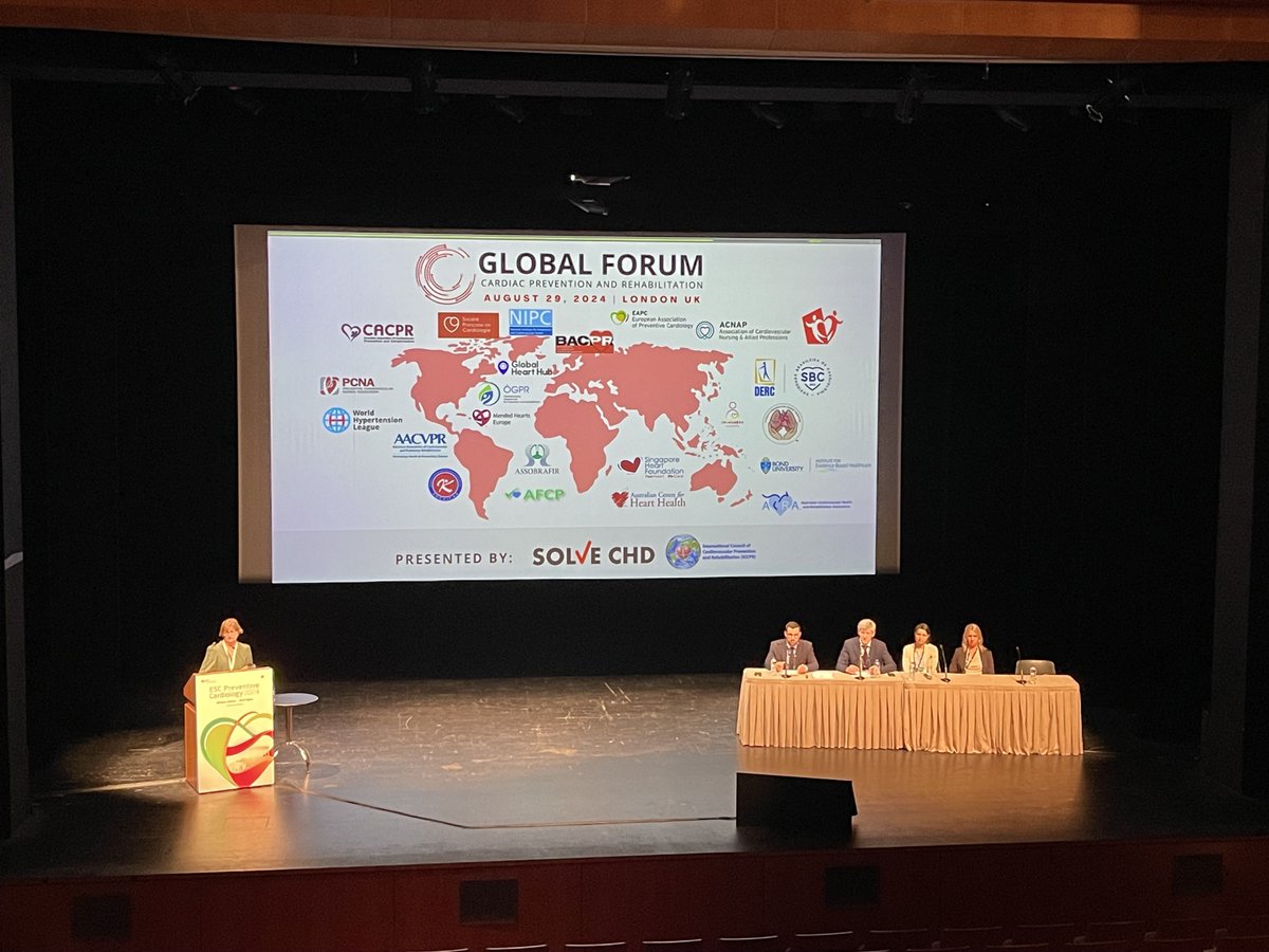 In just 4 months, our highly anticipated global forum on #cardiacrehab is set to take place! Today, @RobynDGallagher unveiled the lineup of confirmed organizations, heightening the excitement for this important event. Stay tuned for more updates! @SOLVECH @JRedHeart