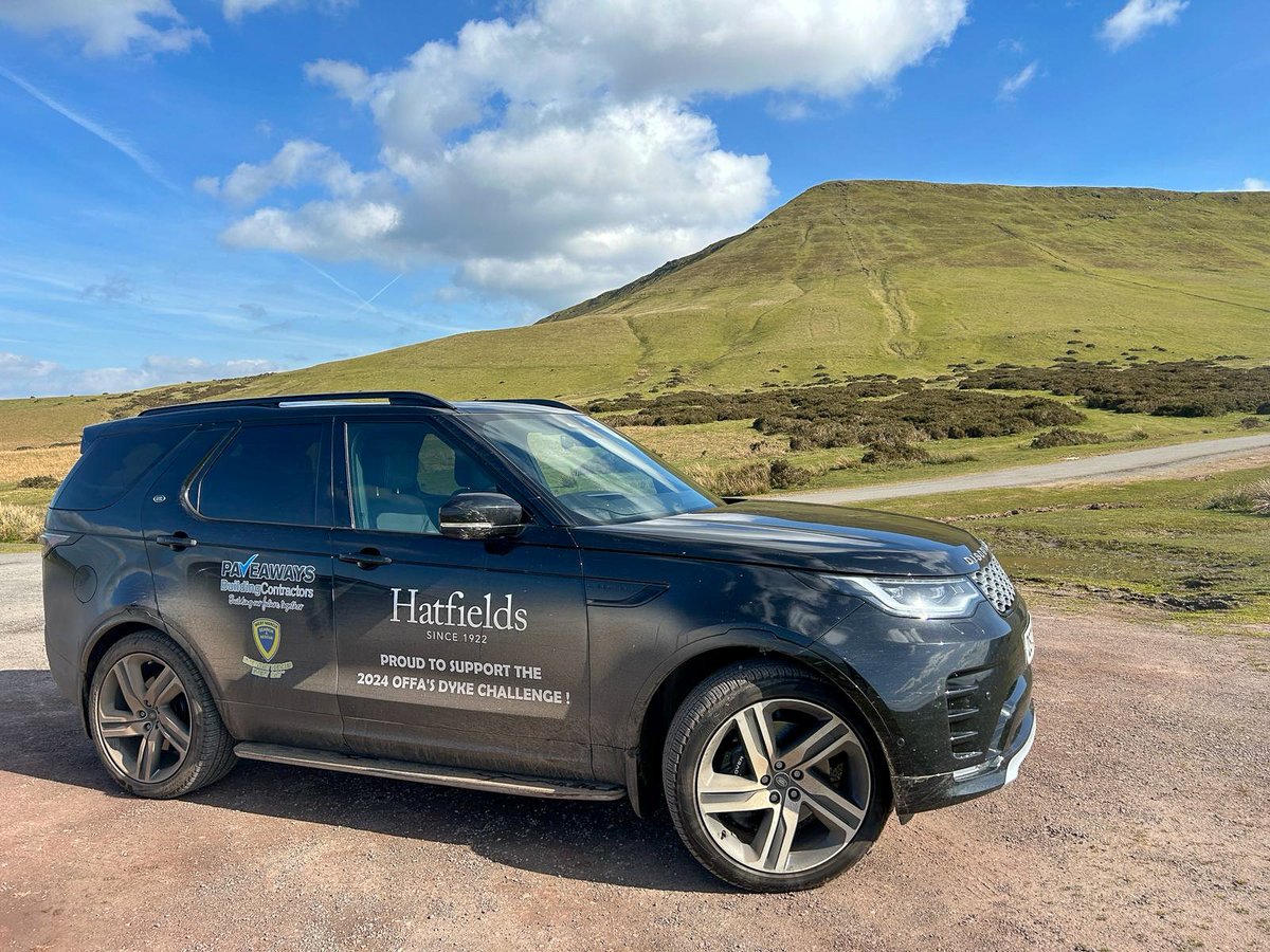 🌟 Thank You to Hatfields Shrewsbury! 🌟 Their provision of two vehicles have been instrumental in providing support to our walking teams, enabling us to reach the walking teams at checkpoints along the #OffasDyke trail, even in the most challenging and hard-to-reach areas 🙌