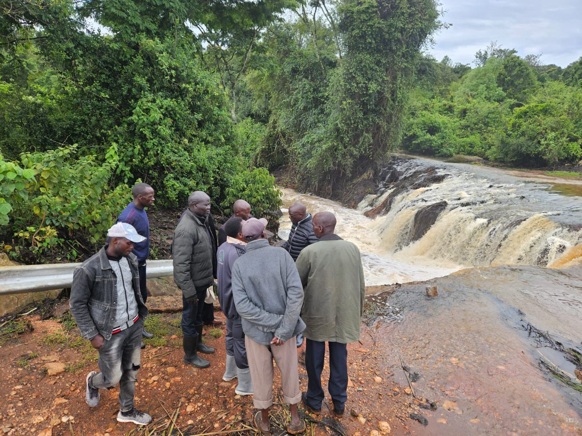 EMERGENCY RESPONSE: As a team today we had to swiftly move to aid our residents of Emiat/Chelingwa/Kameza Villages in Kamariny Ward to address a call of nature where the Emiat Dam burst its banks and affected the Emiat Bridge connecting the Chelingwa and Kameza residents. As a