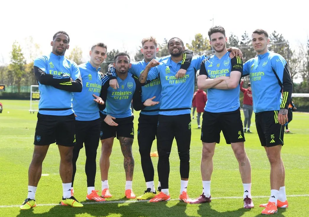 📸 | Training ahead of the north London derby.