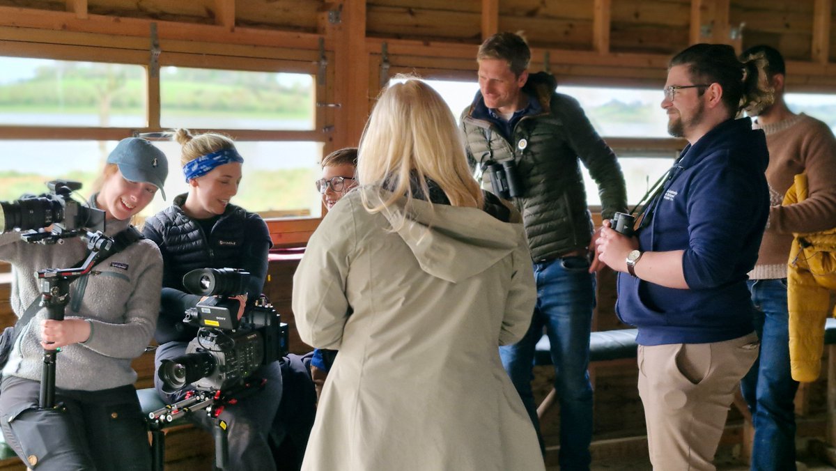 Did you see us on @BBCCountryfile? Inspired to learn more and visit us, lrwt.org.uk Here's some behind the scenes photos Catch up on @BBCiPlayer #Rutland #RutlandWater #BBCCountryfile #RutlandWaterNatureReserve #LeicestershireAndRutlandWildlifeTrust