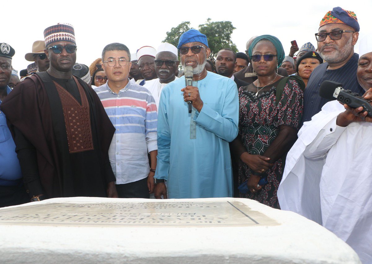 I chaired the groundbreaking ceremony of the ASBA-Wisdom Lithium processing plant in Abuja, and it is important to note that the project aligns with the Federal Government's value addition policy. Once finished, the lithium factory will generate 1.6 million tonnes of processed