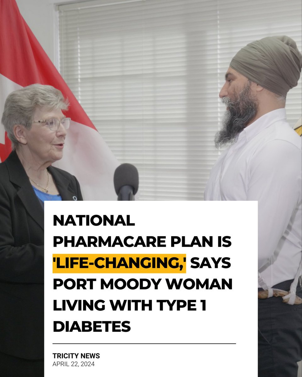 The NDP Pharmacare Plan will be life-changing. Whether you're a student or a senior - a mom, dad, or a grandparent - no matter your income - you'll have access to medication that you need and deserve. Pierre Poilievre wants to block it - but I won't let him.