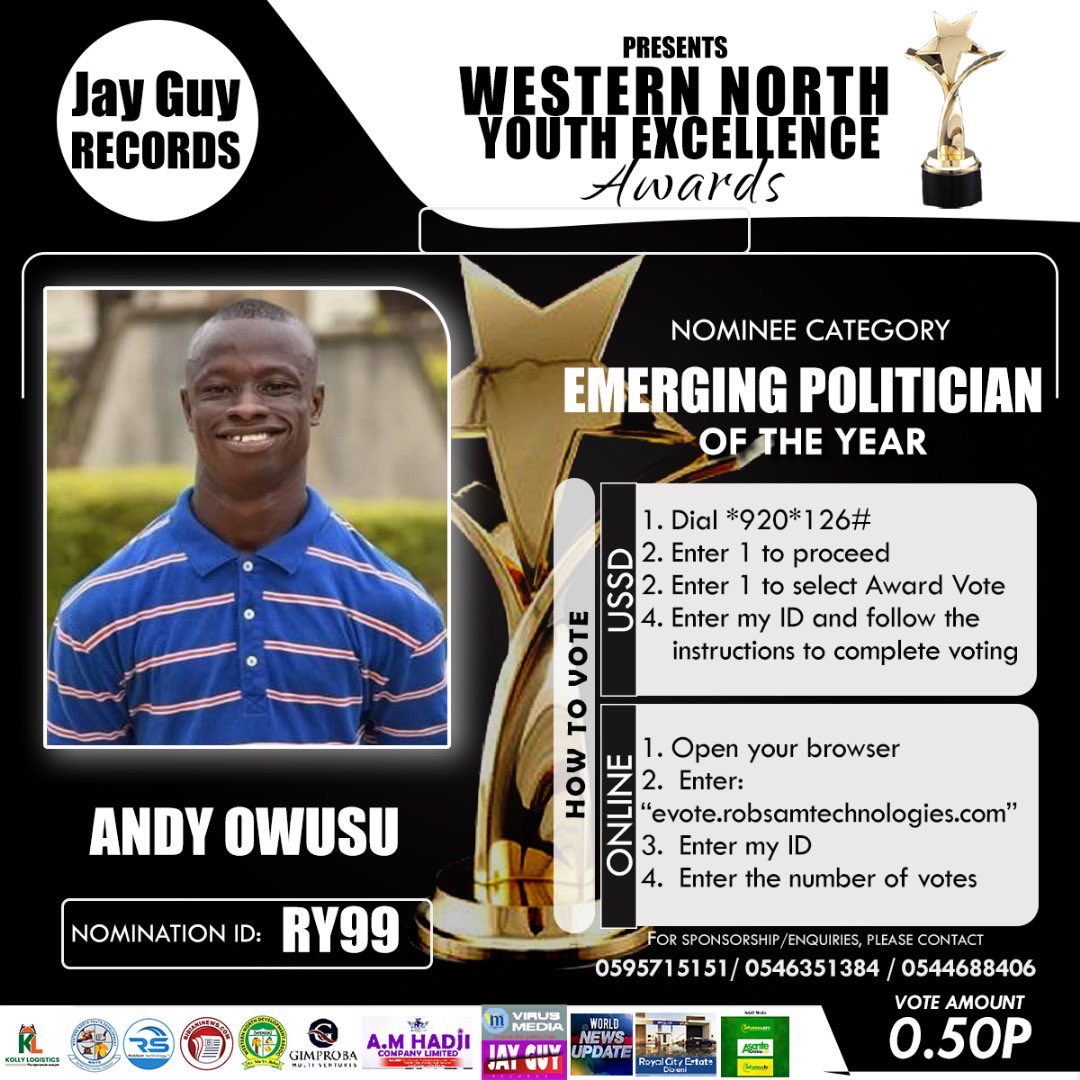 Please vote for my guy!