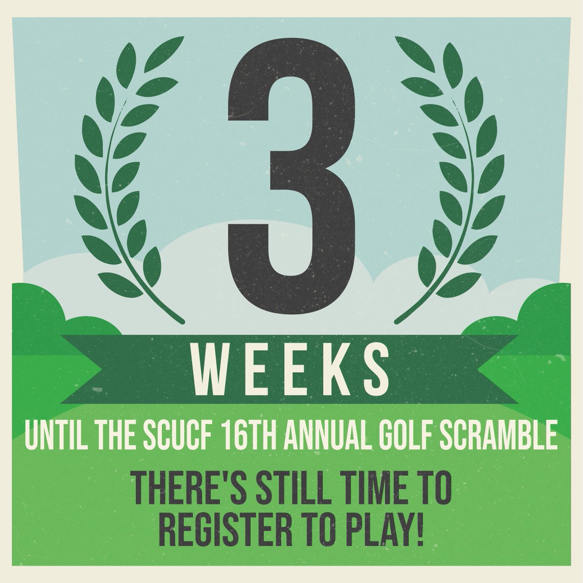 Only 3 weeks left until our 16th Annual Golf Scramble! ⛳Register to play and purchase tickets for the Outdoor Entertainment Package raffle at onecau.se/2024scucfgolf