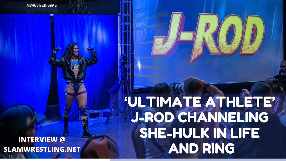 .@SlamWrestling interviews 'The Ultimate Athlete' J-Rod (@jsroden). She talks about her training with @TheREALRIKISHI & The Black Pearl, finding her way in the indy world, her day job, and her love of #SheHulk and how it influences her wrestling gear. slamwrestling.net/index.php/2024…