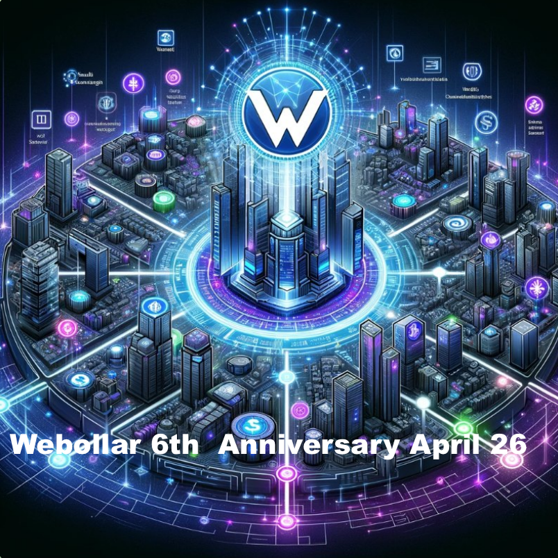 🎉 Celebrating 6 Years of Innovation with #WebDollar! Dive into our journey: webdollar.io #JustClickAndGo #WebDollar6 #CryptoFuture #blockchain #innovation #deflationary #Crypto