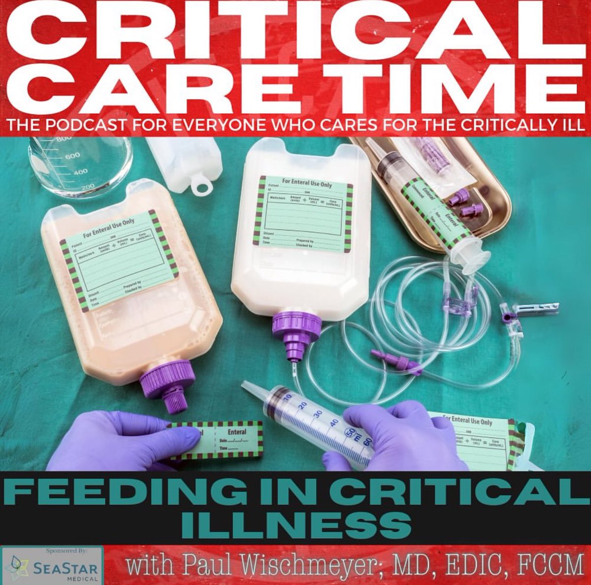 Congrats to @Critcaretime on being the #1 Critical Care  podcast in the world last week! 🎉

CHECK OUT new Episode of Critical Care Time  podcast where I am honored to join @nickmmark & @Askins_Razor  to talk about #ICUNutrition 

Check out @CritCareTime for links! 
#FOAMcc