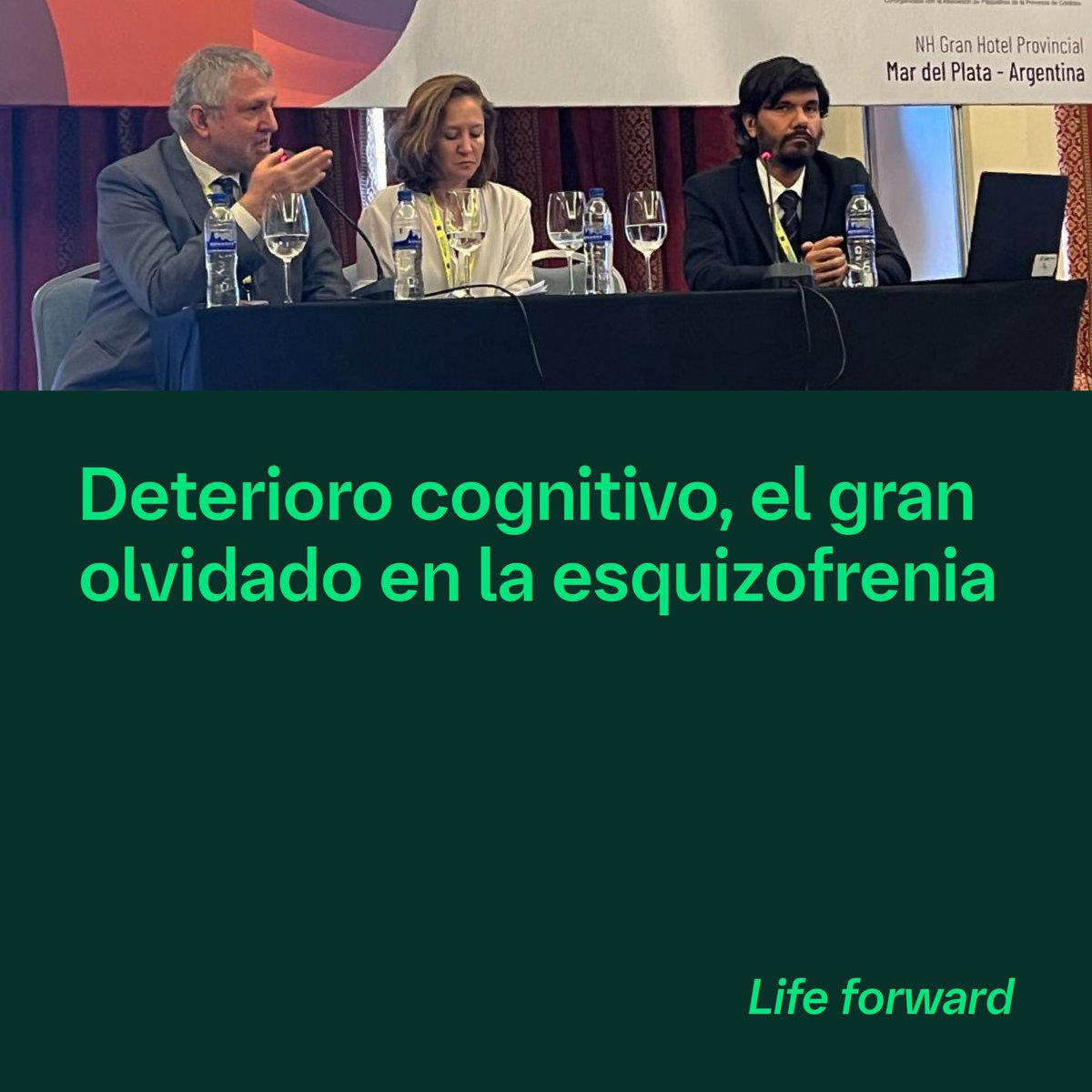 Expertos en esquizofrenia abordaron la importancia de los síntomas cognitivos en el Congreso Argentino de Psiquiatría en Mar del Plata, auspiciado por #BoehringerIngelheim.

Más información en: bit.ly/3xOntOa