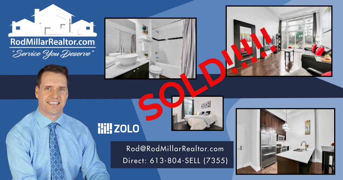 Congratulations to my most amazing clients on the sale of their condo! #myottawa #ottawarealestate #ottawarealtors #rodmillarrealtor #rodmillarhomes #zolorealtors #zolo #zoloottawa #ottawaforsale #homebuyers #homesellers