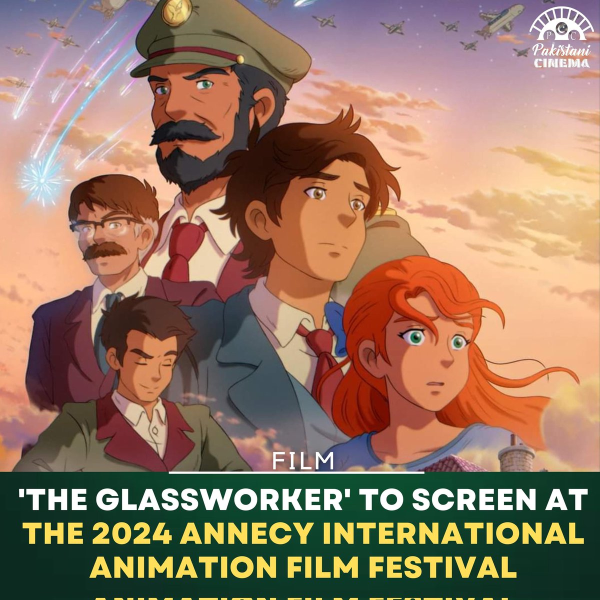 #TheGlassworker  will be screened alongside films from huge animation studios like “#Moana2” from Disney, “#InsideOut2” from Pixar, and “#DespicableMe4” from Illumination. 

Read more here:pakistanicinema.net/2024/04/26/the…