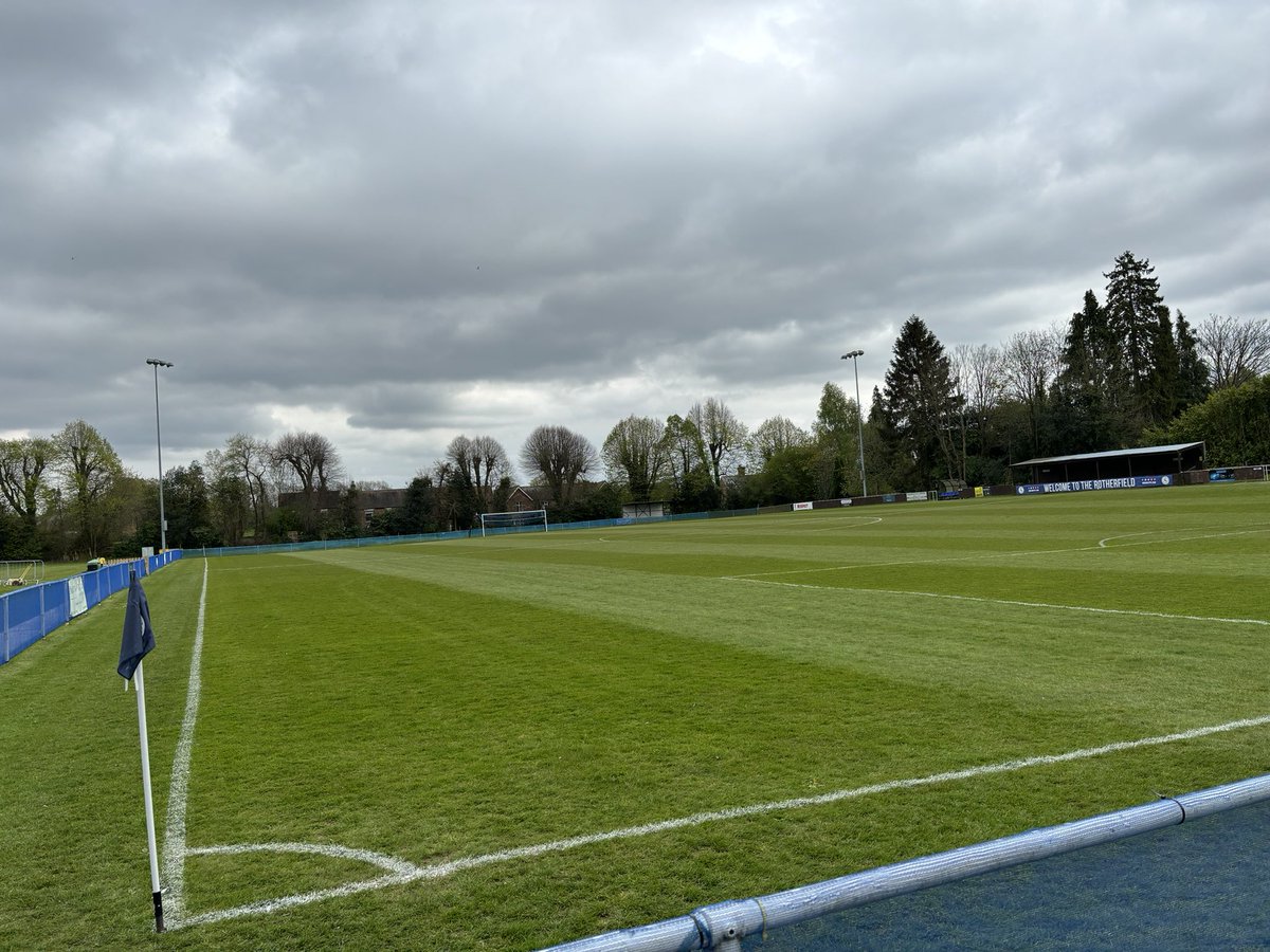 All prepared for our final league match tomorrow as we host @Saltdeanfc . Massive thanks to Bernie,Steve & Pauline. 🦌🦌